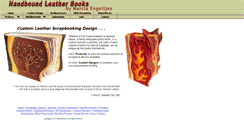 Desktop Screenshot of leatherbooks.info