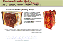 Tablet Screenshot of leatherbooks.info